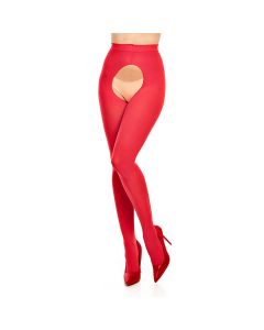 Strumpfhose Weit Ouvert 60 Rot